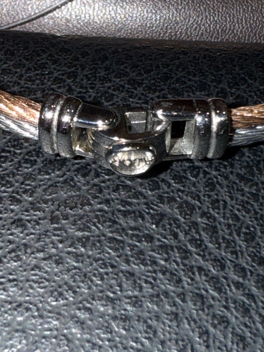 ALOR Two-Tone Rope Bracelet - Picture 4 of 6